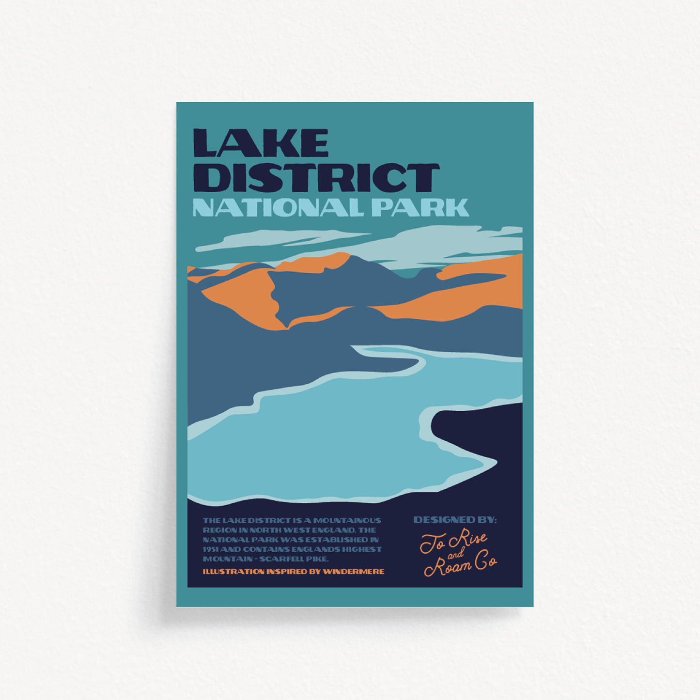 Lake District National Park Print
