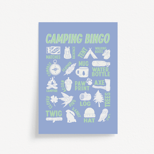 Camping Bingo Print