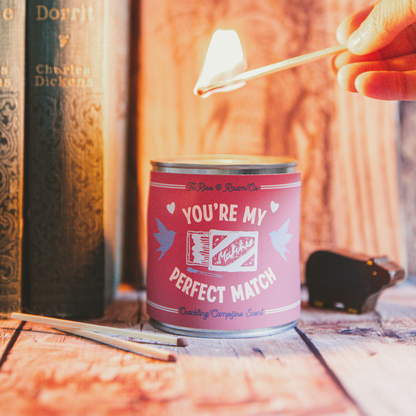 The Perfect Match Soy Wax Valentines Candle